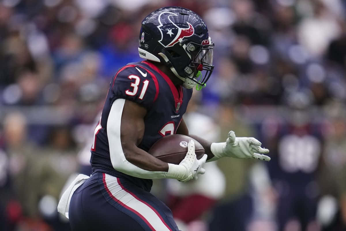 Houston Texans Running Back Action Wallpaper