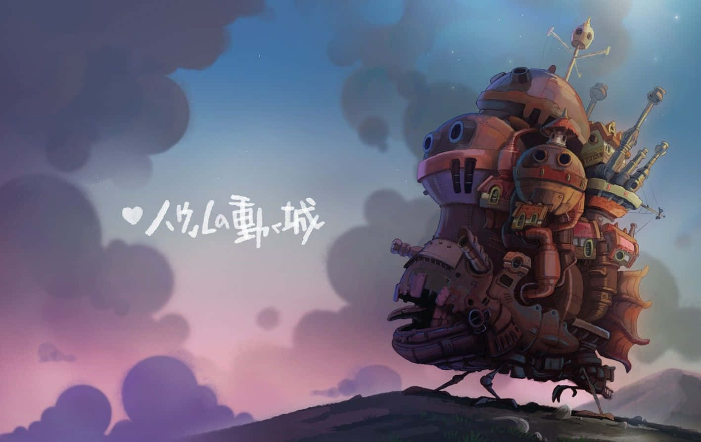 Howls Moving Castle Fan Art Wallpaper