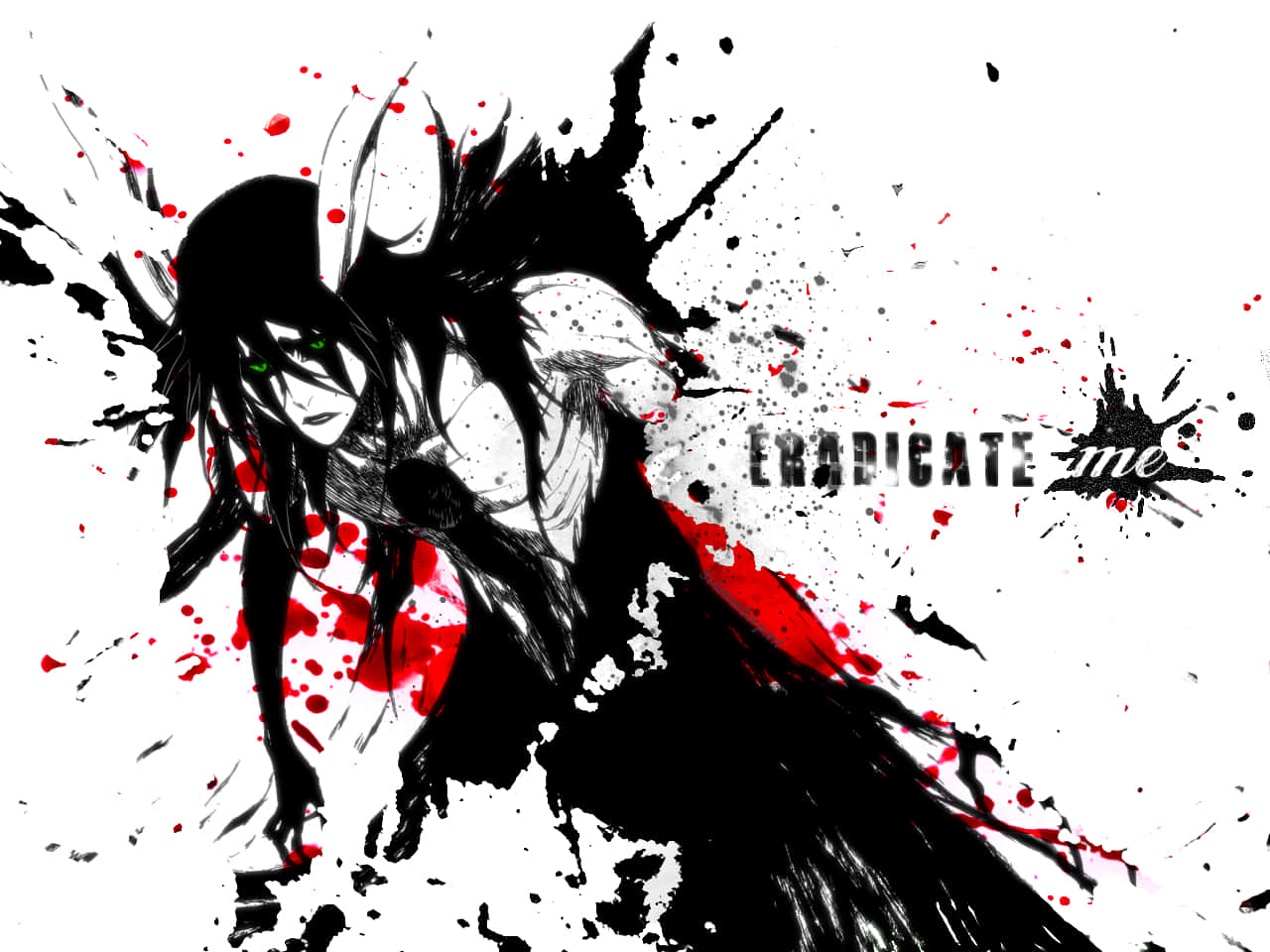 Humanoid Arrancar Ulquiorra Cifer From Bleach Wallpaper