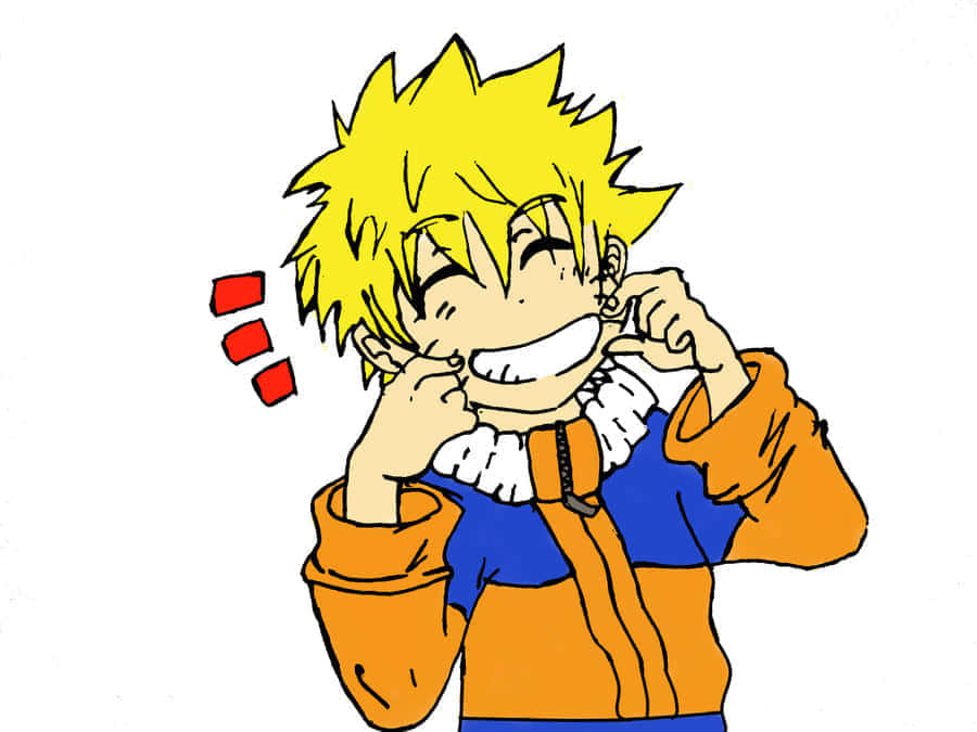 Humorous Naruto Cartoon Wallpaper