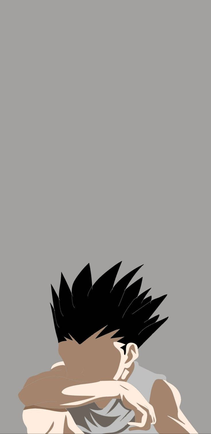 Hunter X Hunter Freecss In Vector Phon Wallpaper