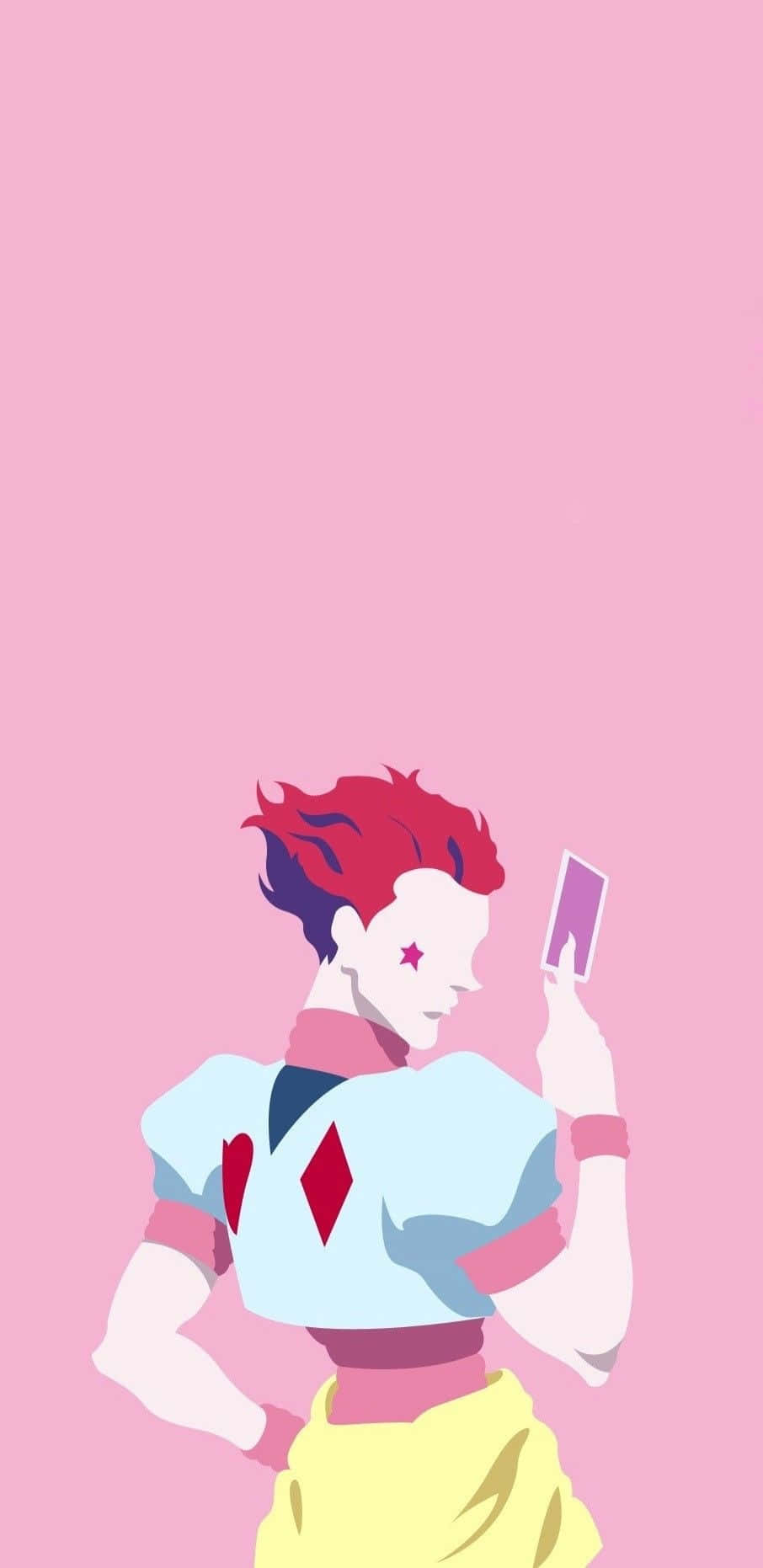 Hunter X Hunter Minimalist Hisoka Wallpaper