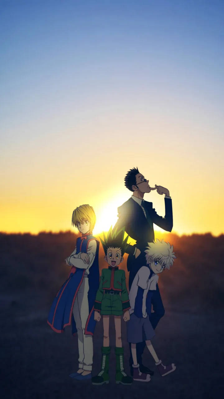 Hunter X Hunter Sunrise Phone Wallpaper