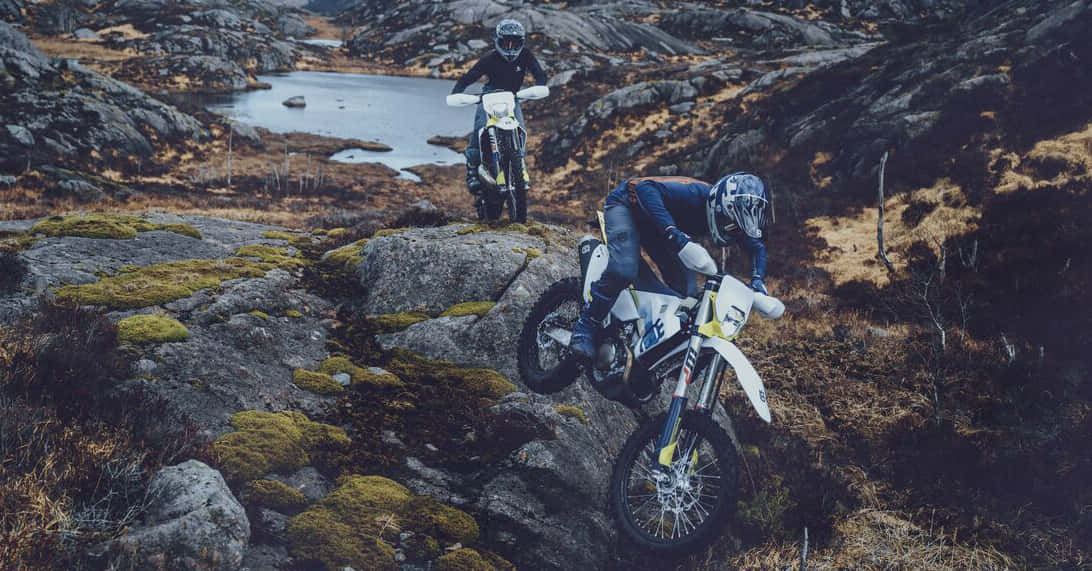 Husqvarna Motorcycle Offroad Adventure Wallpaper