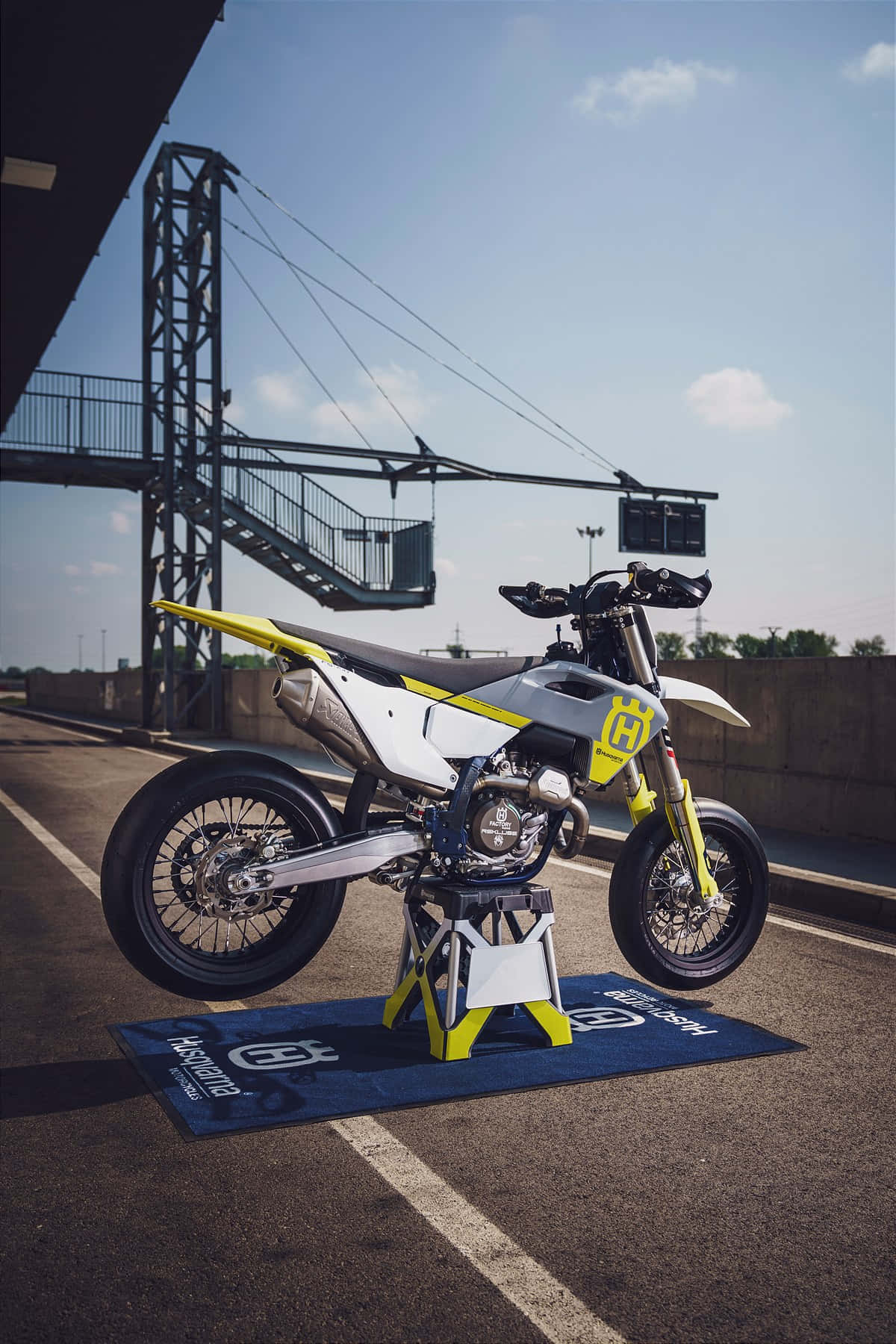 Husqvarna Motorcycle Showcase Wallpaper