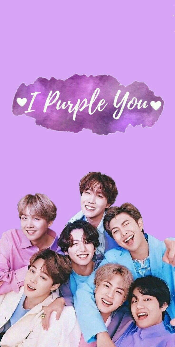 I Purple You Bts Lockscreen Wallpaper