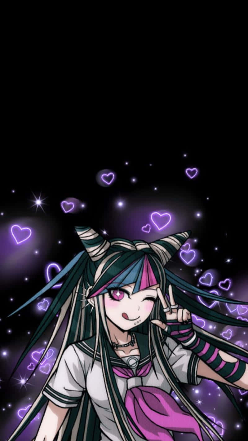 Ibuki Mioda Hearts Danganronpa Pfp Wallpaper