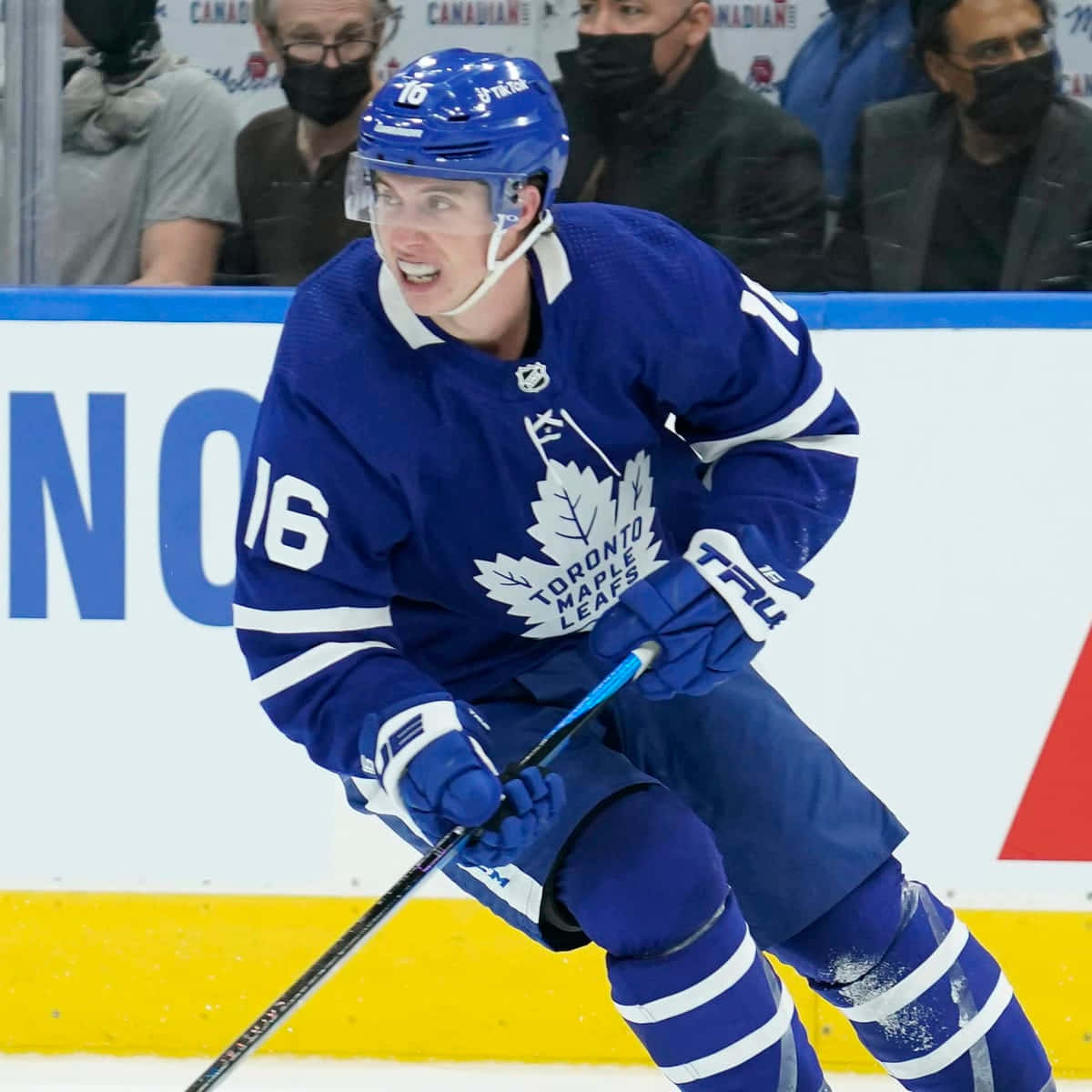 Ice Hockey Star Mitchell Marner Wallpaper