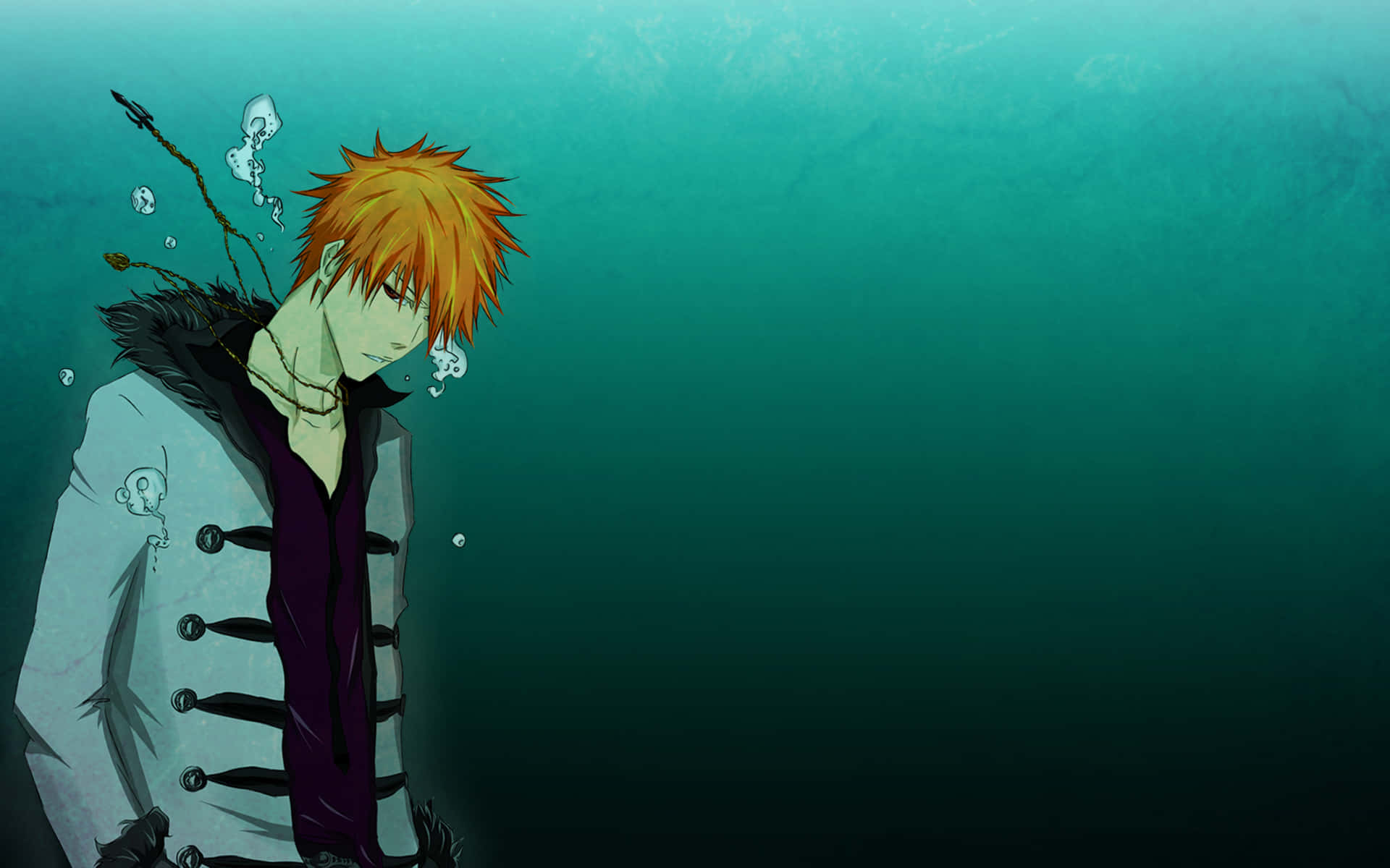 Ichigo Battles Aizen In The Climactic Finale Of The Thousand-year Blood War Arc. Wallpaper