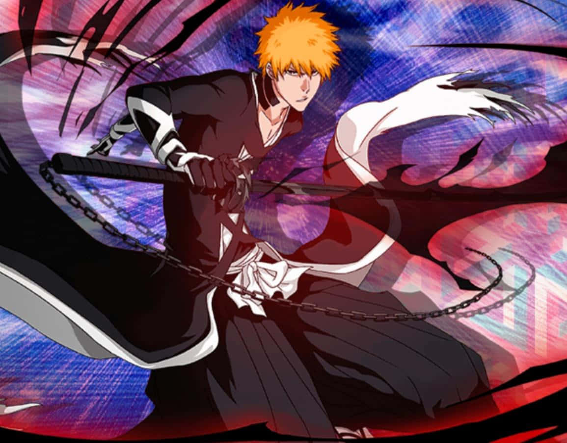 Ichigo Kurosaki Bankai Pose Wallpaper