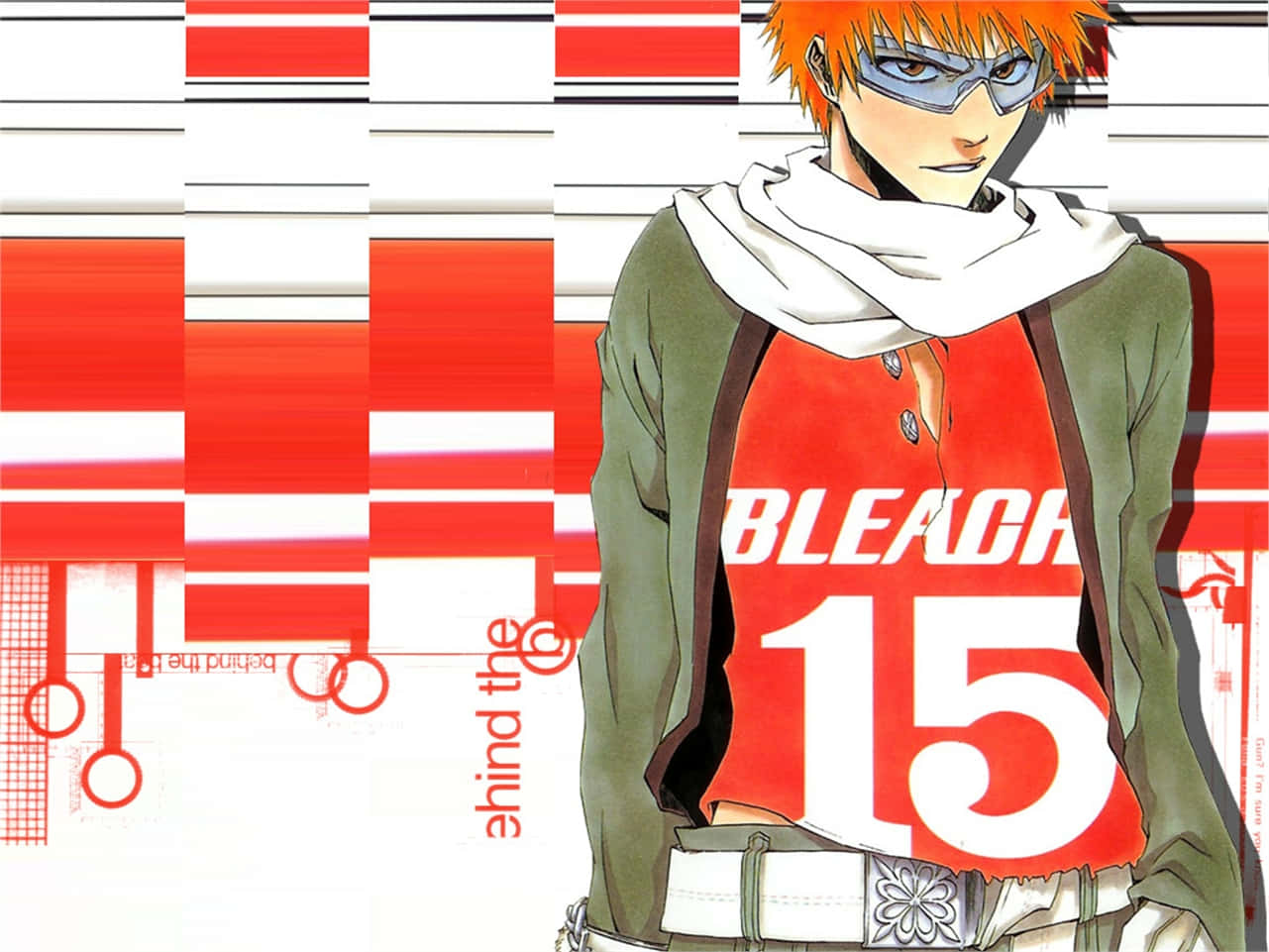 Ichigo Kurosaki Stylish Artwork Wallpaper