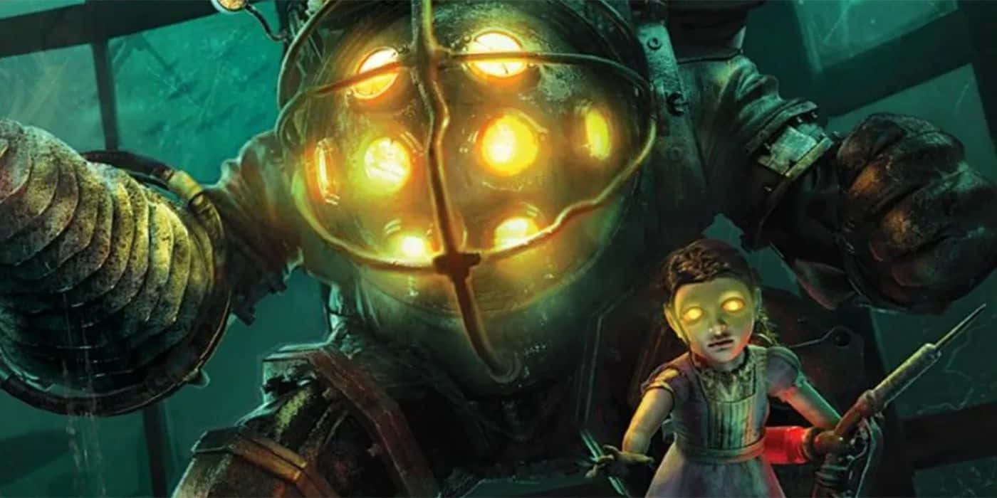 Iconic Bioshock Characters Group Photo Wallpaper