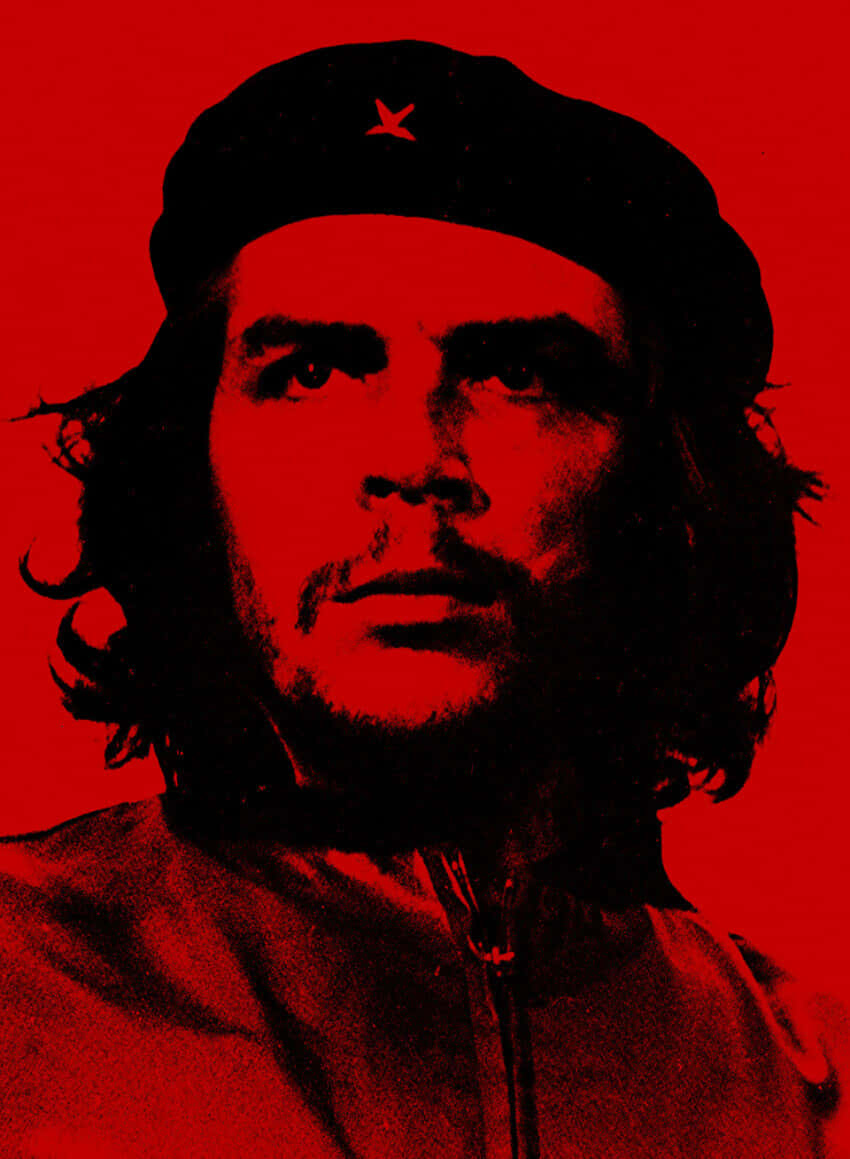 Iconic Che Guevara Portrait Wallpaper