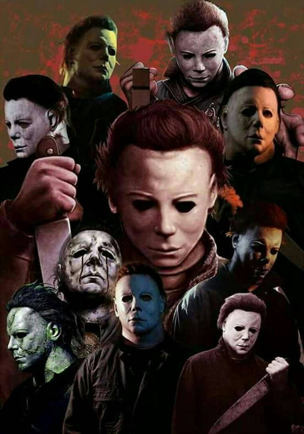 Iconic Horror Figure Michael Myers Wallpaper