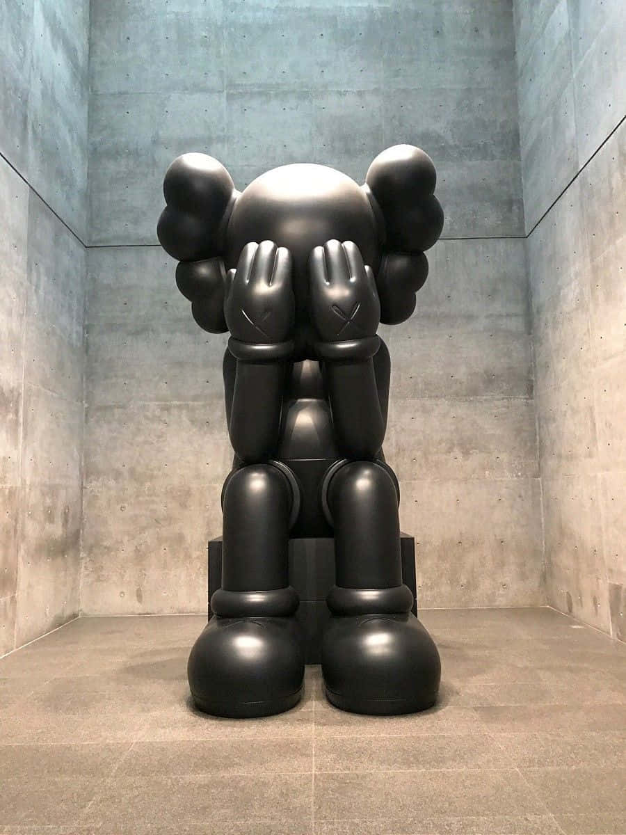 Iconic Kaws Artwork ”companion” Wallpaper