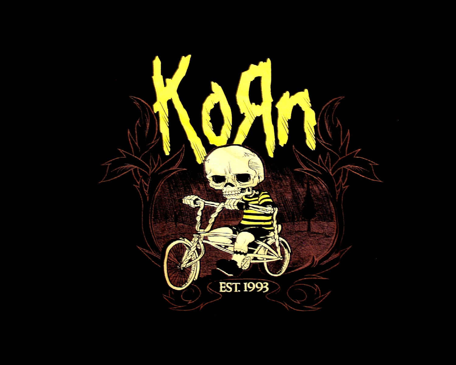 Iconic Korn On Stage Wallpaper