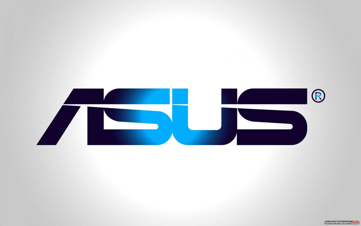 Iconic Navy Blue Asus Logo Wallpaper