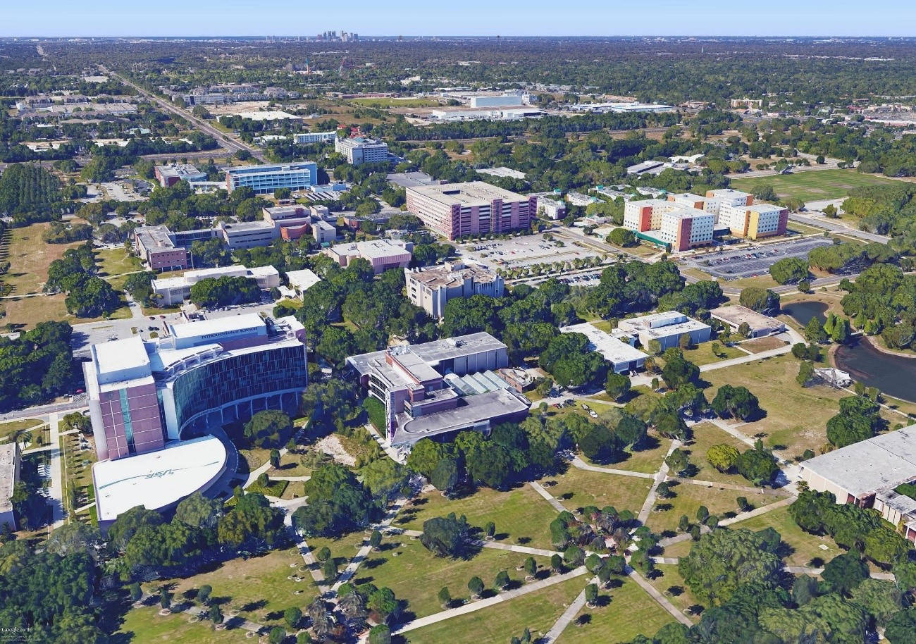 Iconic Scenery Of The University Of South Florida Campus Wallpaper