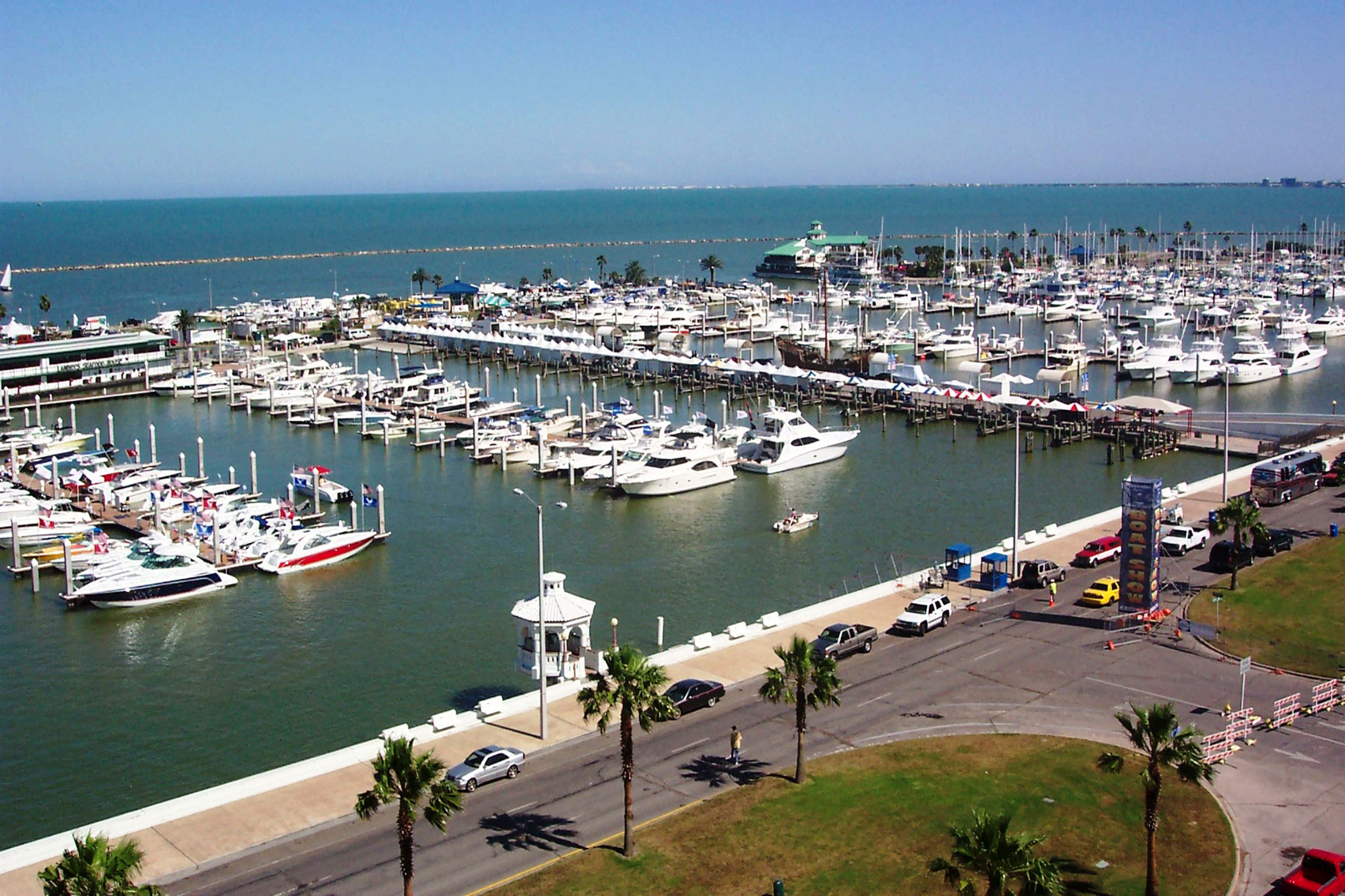 Idyllic Sunset Over Corpus Christi Bay Wallpaper