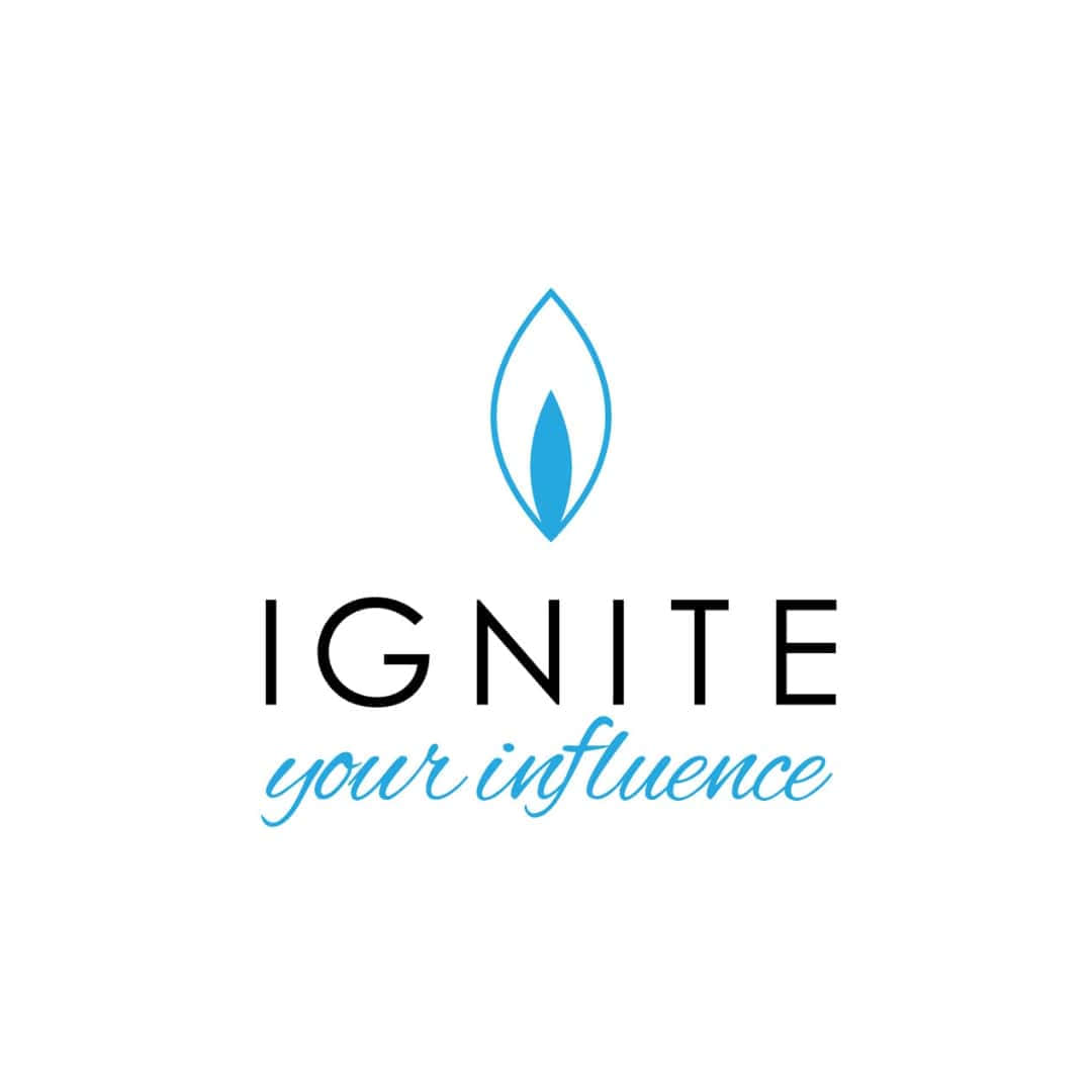 Ignite Your Influence Logo Wallpaper