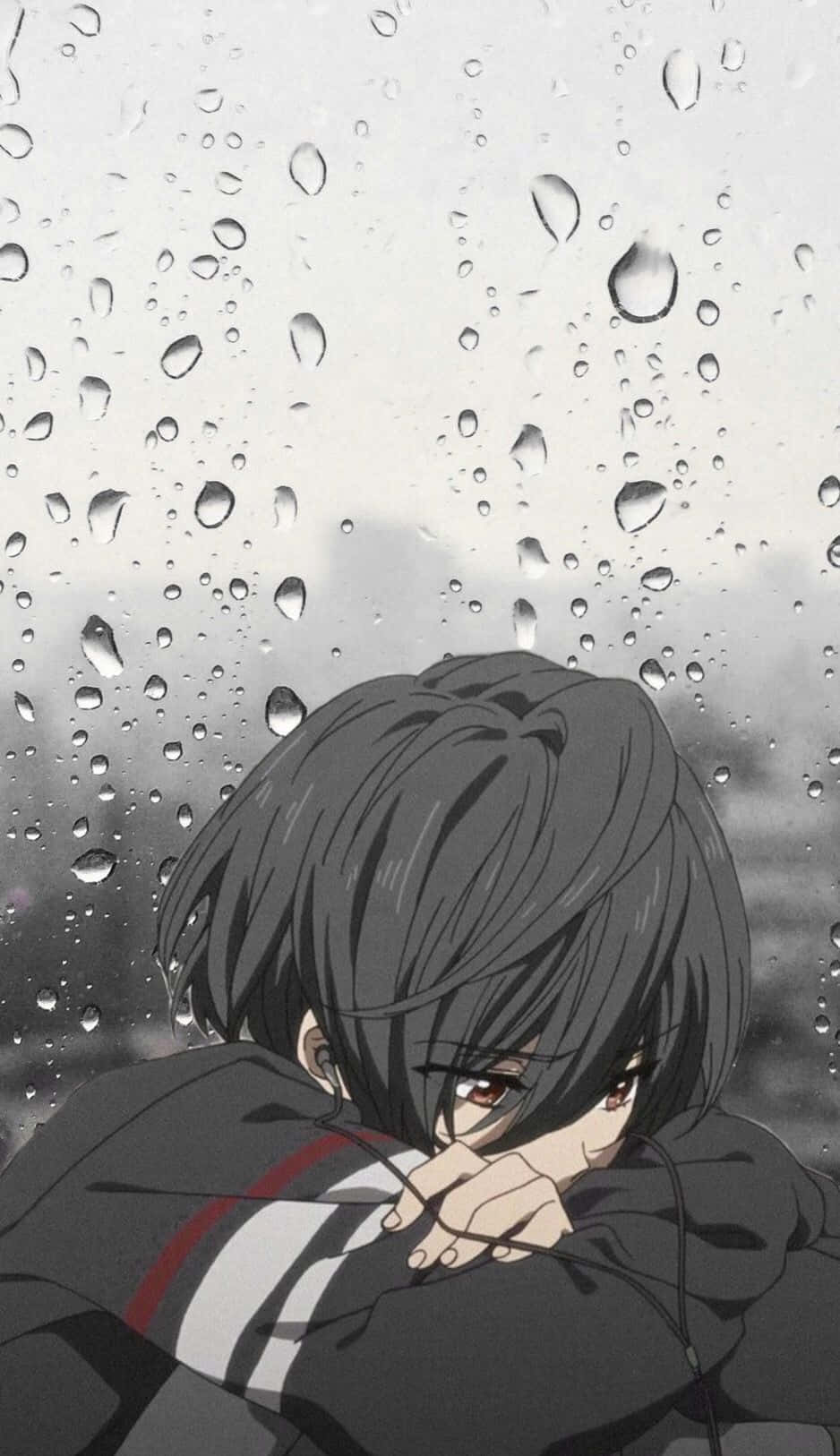 Ikuya Kirishima Sad Aesthetic Anime Wallpaper