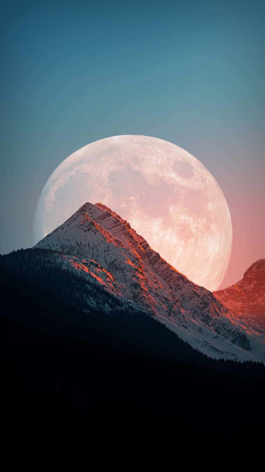 Illuminate Your World With The Moon Iphone Wallpaper