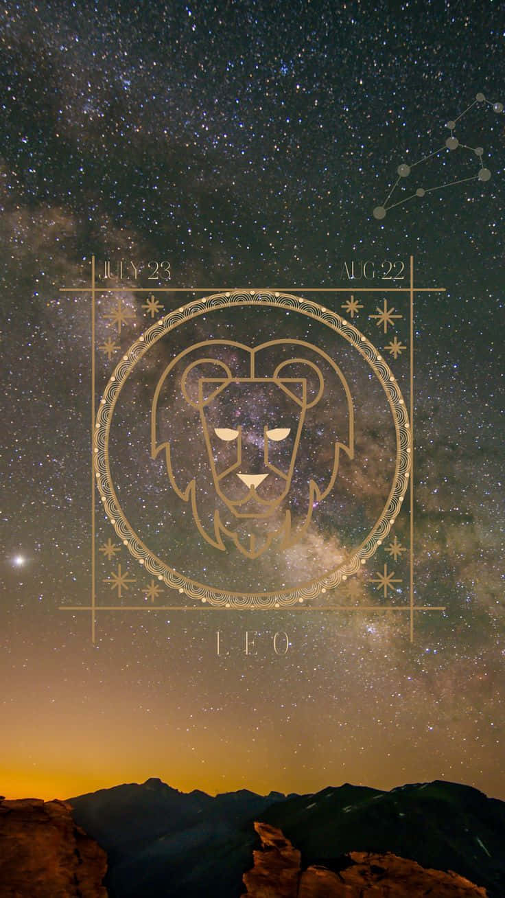 Illuminate Your Zodiac Sign And Find Your Inner Strength Wallpaper