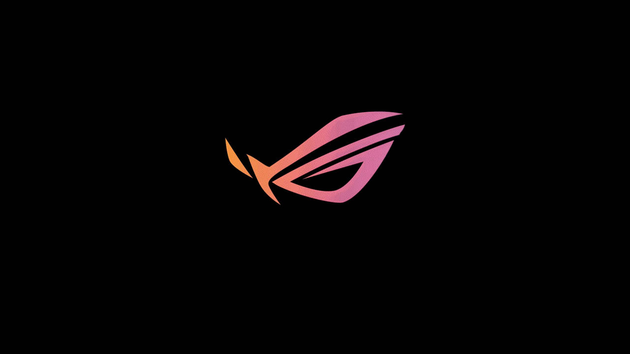 Illuminating Asus Rog Logo Wallpaper