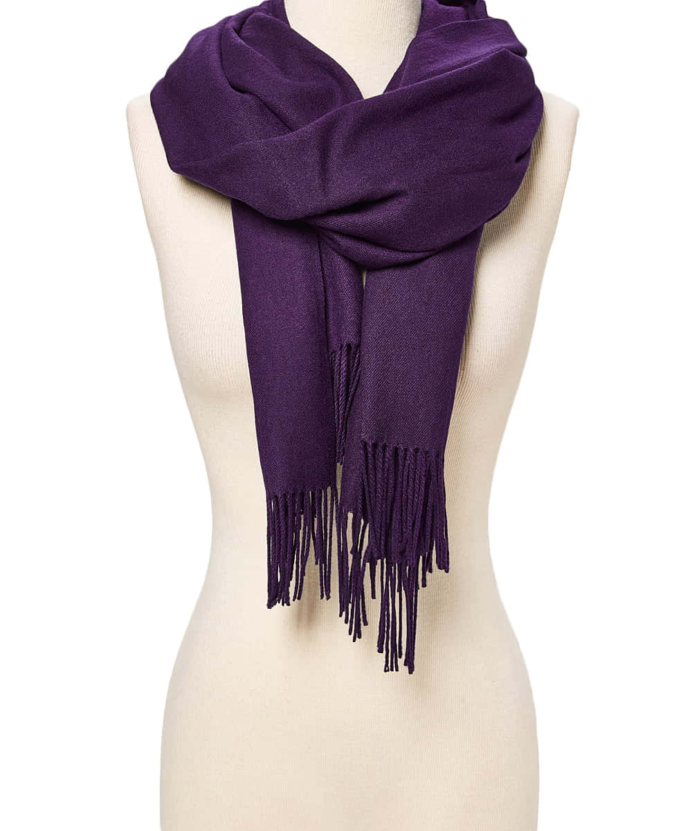 Image Bright Purple Scarf Wallpaper