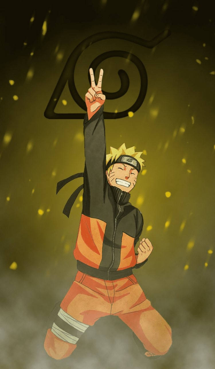 Image Bright Yellow Naruto Character Wallpaper