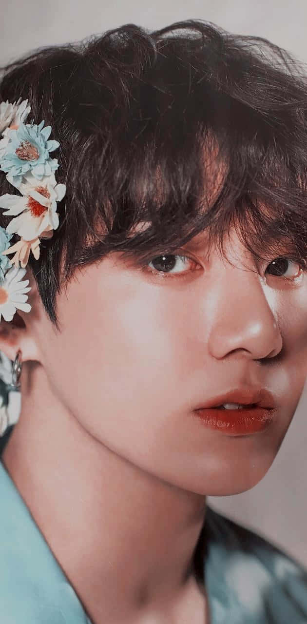 Image Bts Jungkook With Long Hair Wallpaper