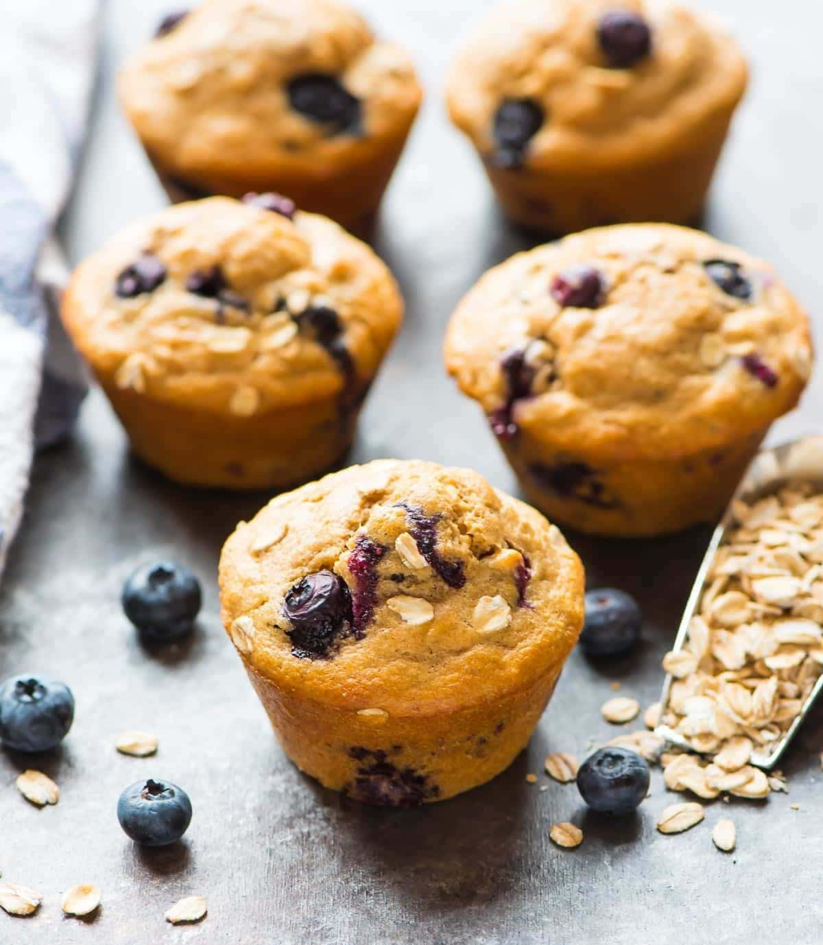 Image Delicious Blueberry Muffins Wallpaper