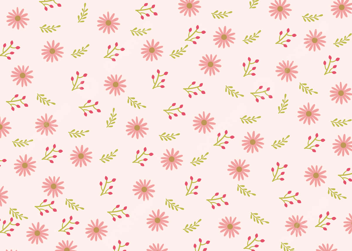 Image Fresh Pink Flower Complement A Summer Day Wallpaper