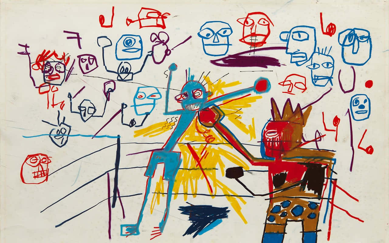 Image Jean-michel Basquiat Painting Wallpaper