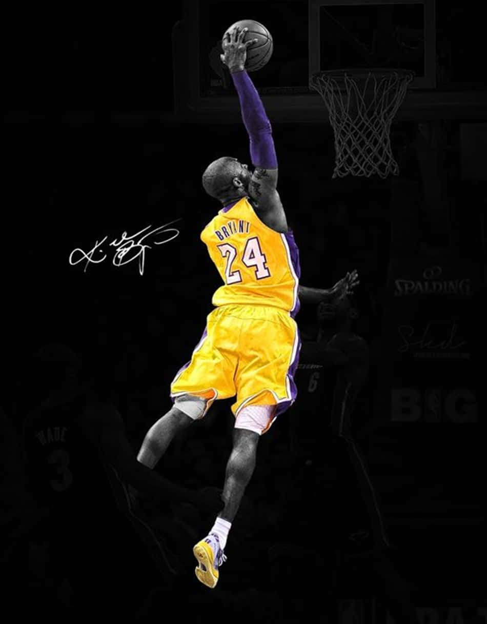 Image Kobe Bryant Soars To Victory Wallpaper