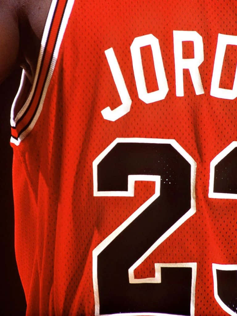 Image Michael Jordan In Iconic Chicago Bulls Jersey Wallpaper