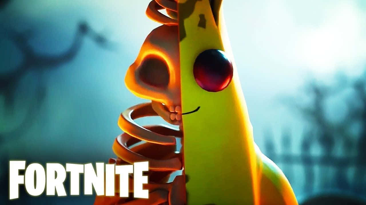 Image Peely From Fortnite Taking A Break Wallpaper