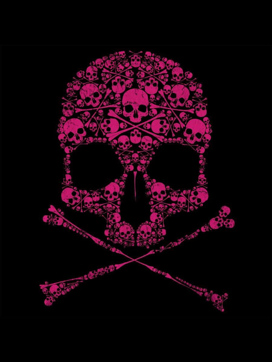 Image Pink Skull Wallpaper