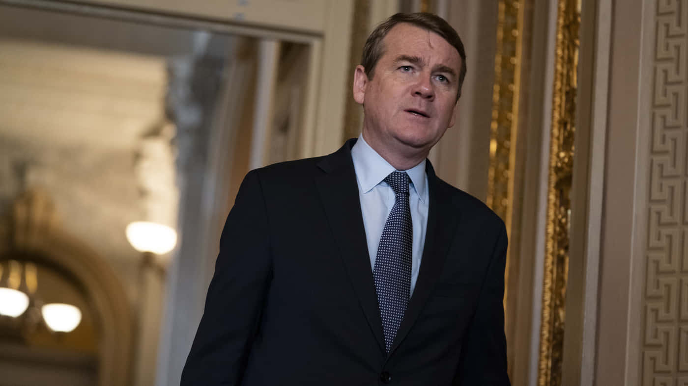 Image Senator Michael Bennet Looking Confident In A Suit Wallpaper