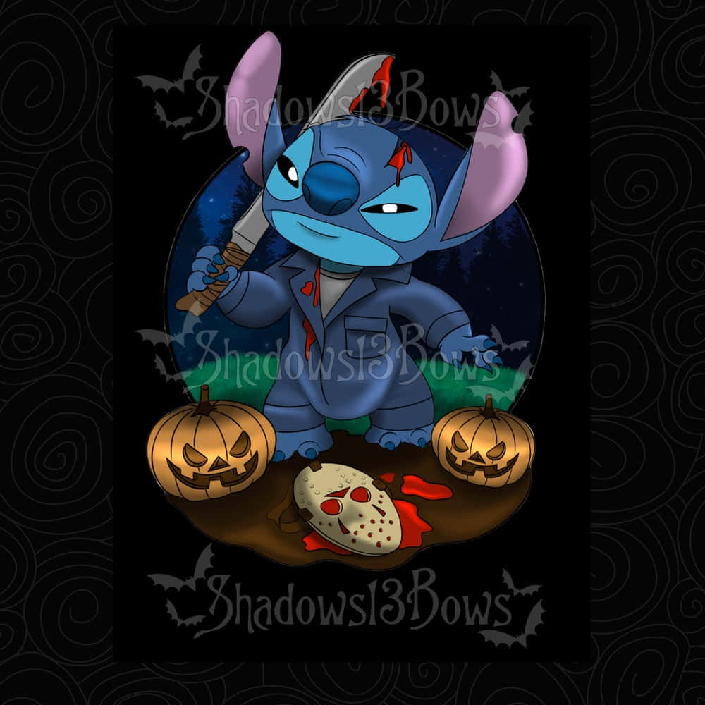 Image Stitch Dressed Up For Halloween Wallpaper