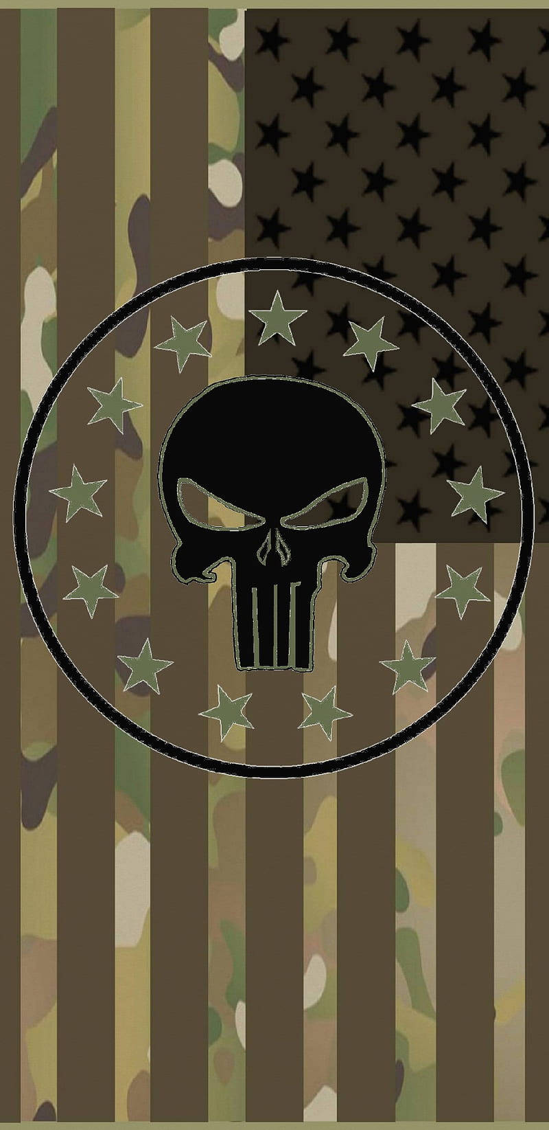 Image The Infamous Punisher Skull Wallpaper