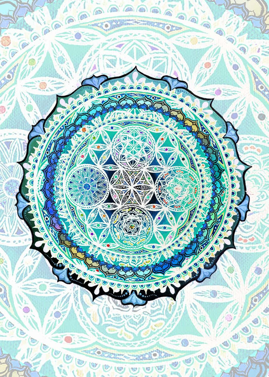 Image The Sacred Geometry Of The Flower Of Life Wallpaper