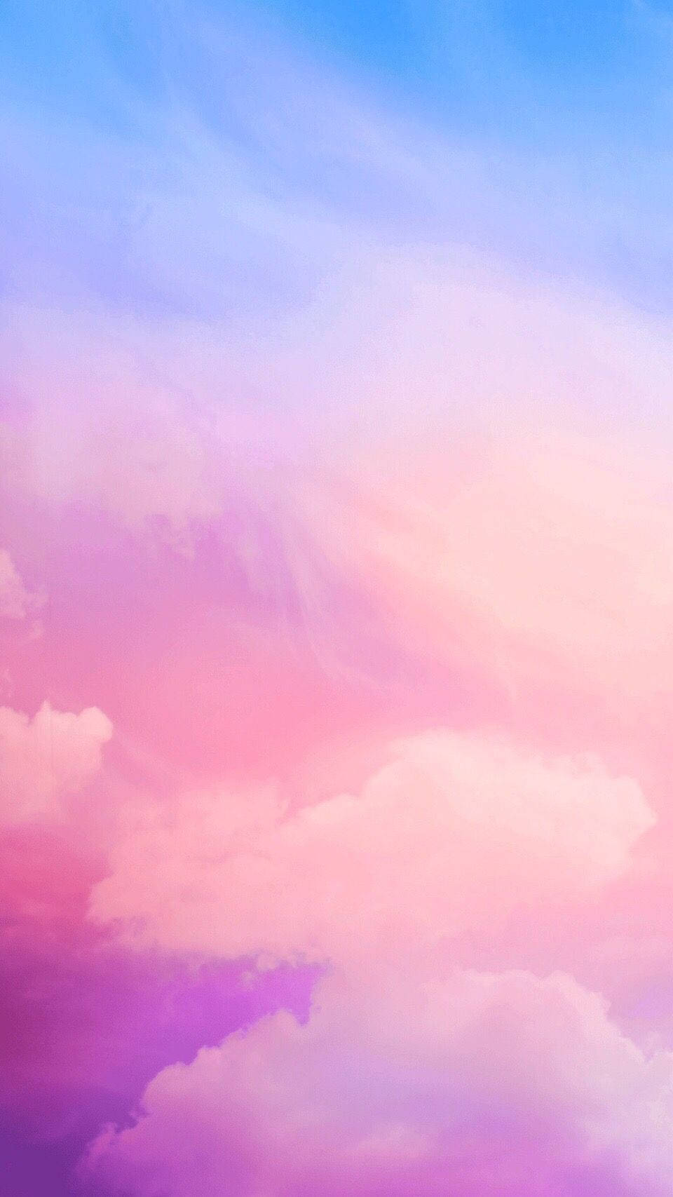 Image The Sky Is A Beautiful Purple Colour With Clouds Wallpaper