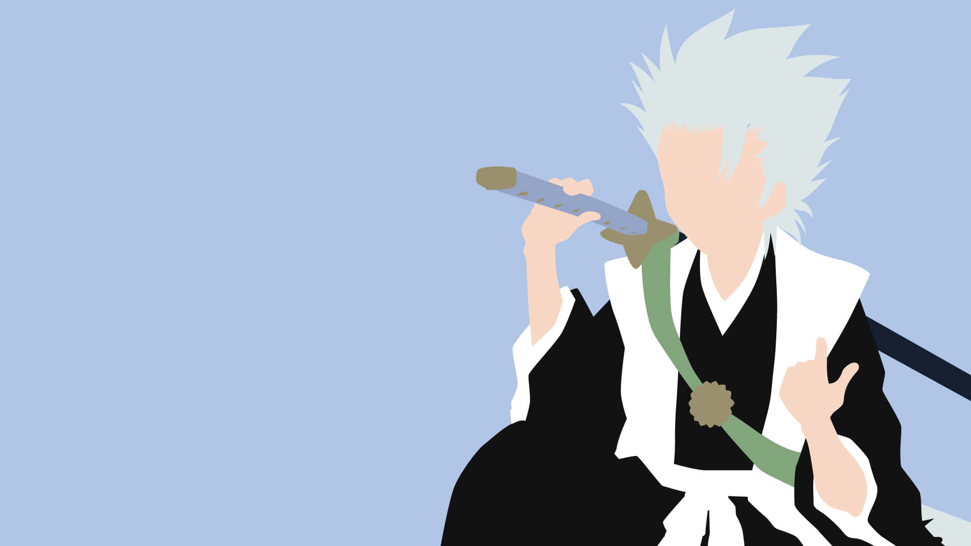 Image Toshiro Hitsugaya In Full Power Wallpaper