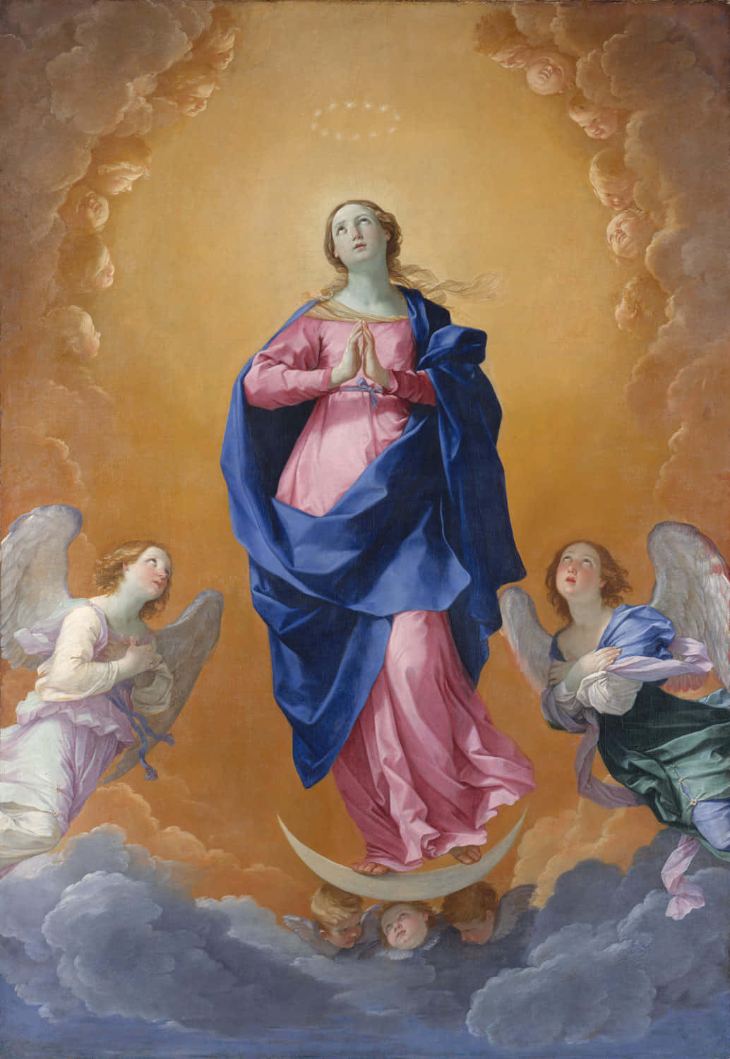 Immaculate Conception Painting Wallpaper