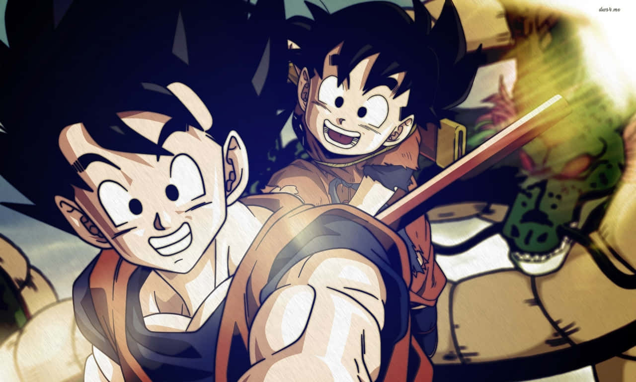 Immerse Yourself In The Epic World Of Dragon Ball Wallpaper