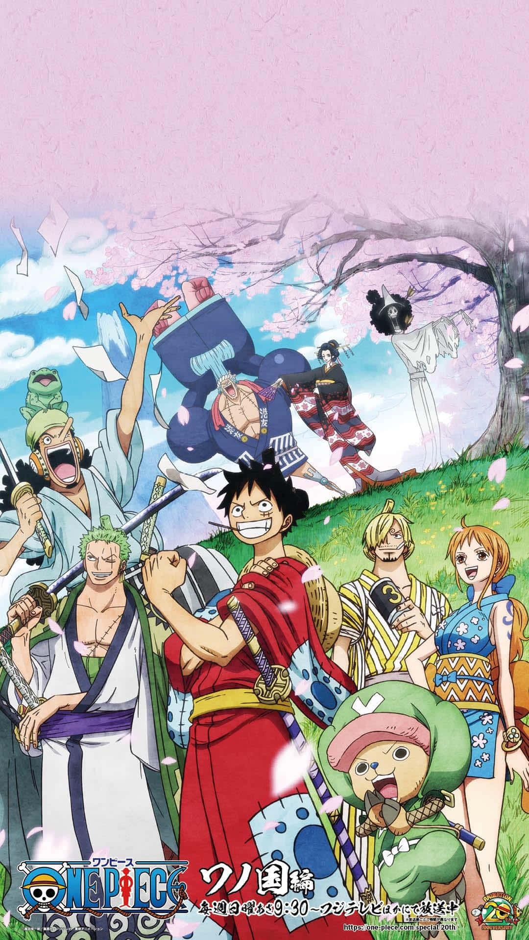 Immerse Yourself In The Splendor Of Wano Country Wallpaper