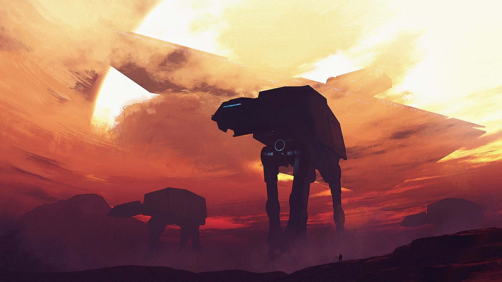 Imperial At-at Walker Wallpaper