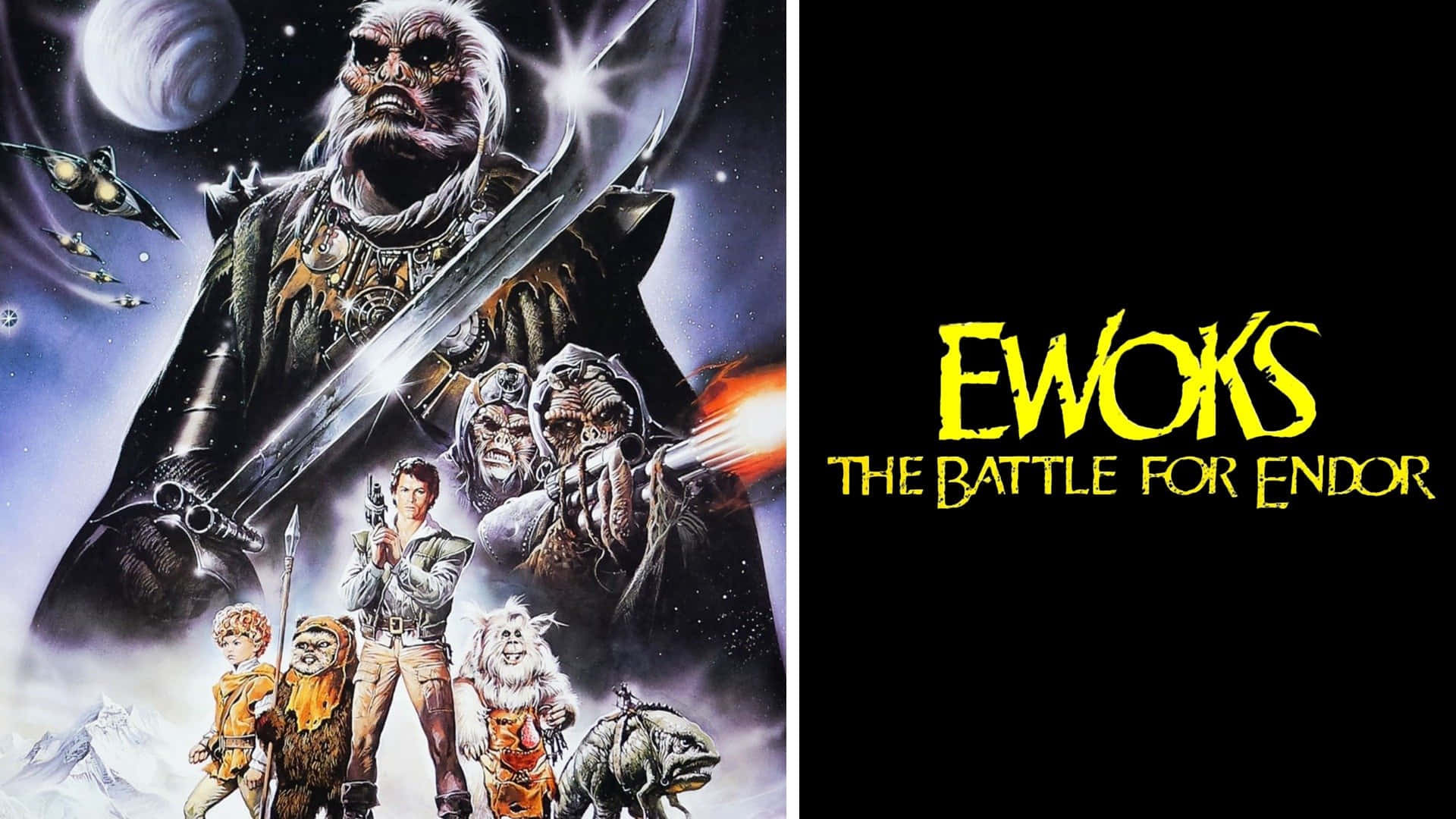 Imperial Forces Battle The Rebel Alliance In The Climactic Battle Of Endor Wallpaper