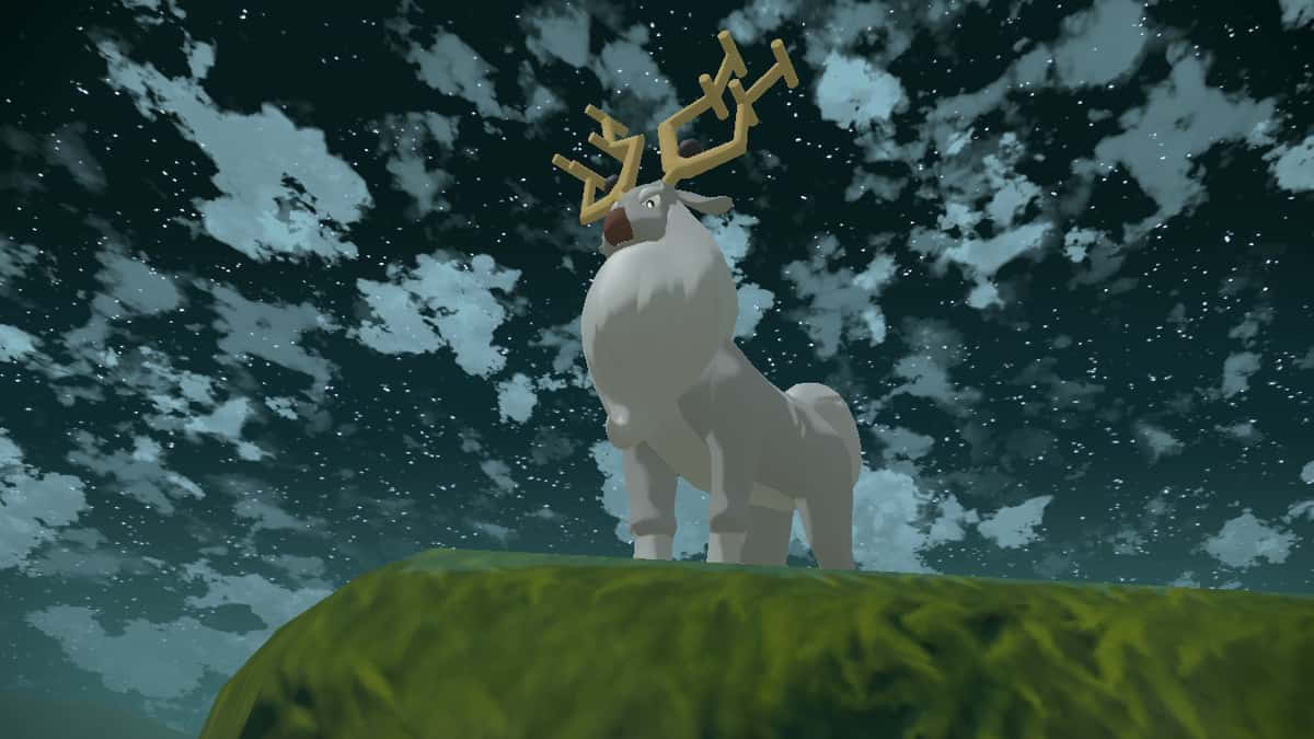 Imposing Wyrdeer Wallpaper